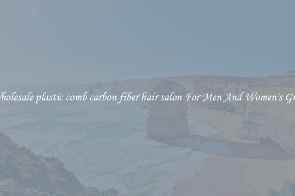 Buy Wholesale plastic comb carbon fiber hair salon For Men And Women's Grooming
