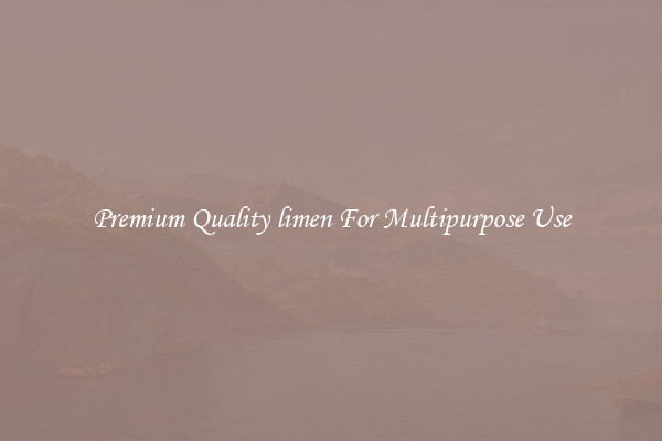 Premium Quality limen For Multipurpose Use