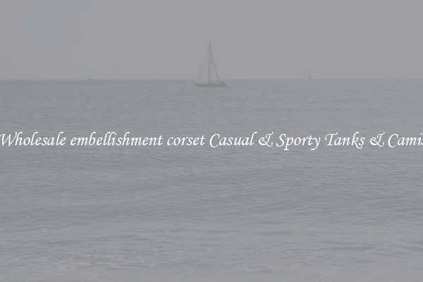 Wholesale embellishment corset Casual & Sporty Tanks & Camis